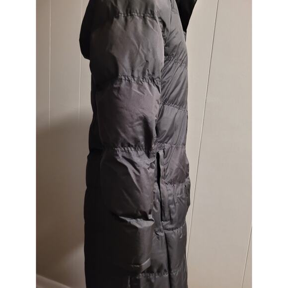 u2wear - Women's Size Small Floor Length Maxi Black Coat With Detachable Hood - Picture 11 of 16